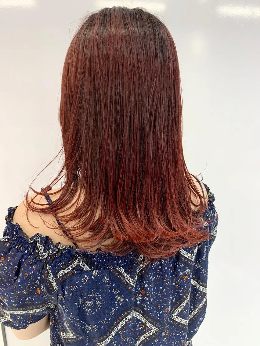 ミディアム カット ヘアカラー トリートメント 【ミニモ公認】*似合 わせ職人*滝田拳史のヘアスタイル