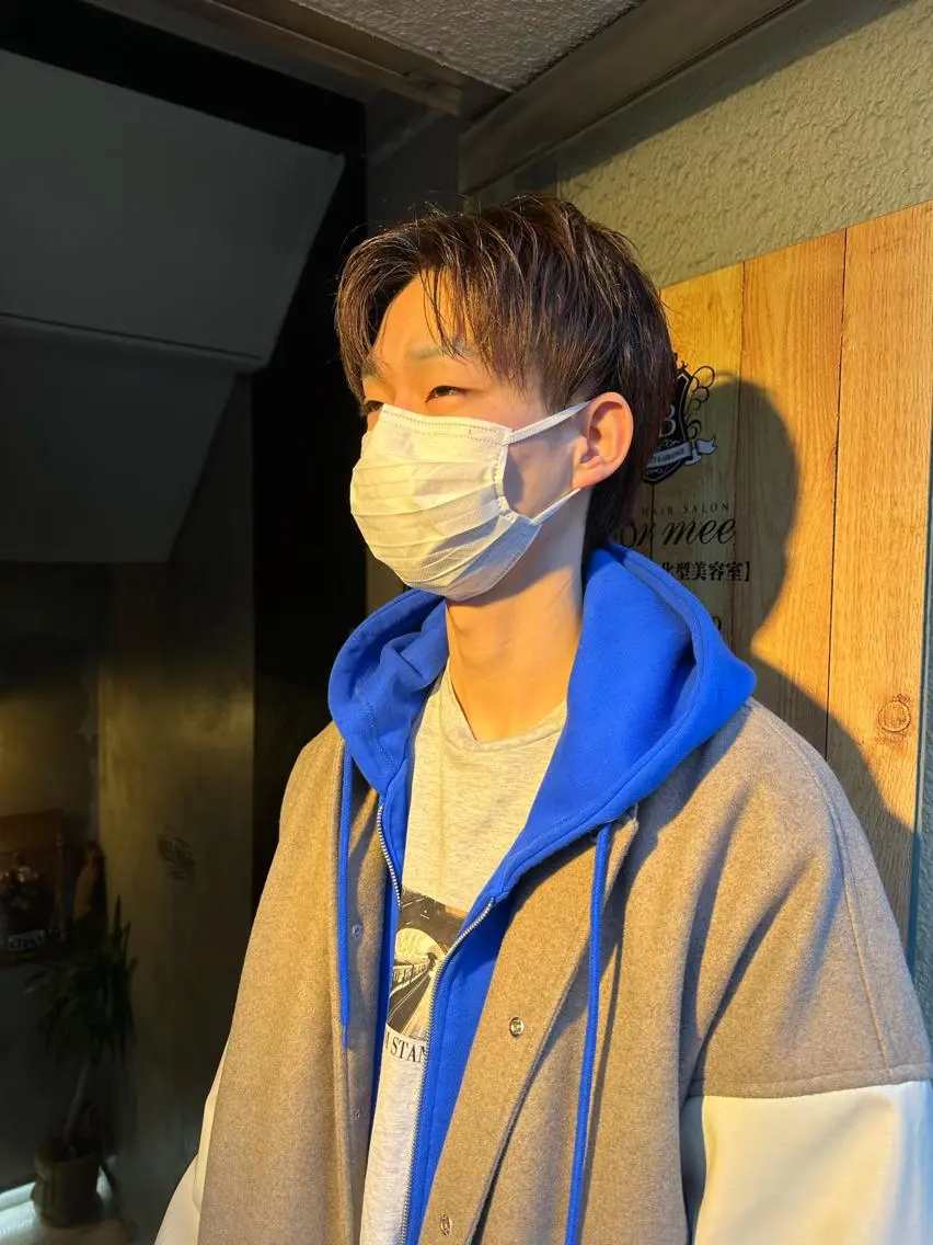ショート メンズ カット スパのヘアスタイル
