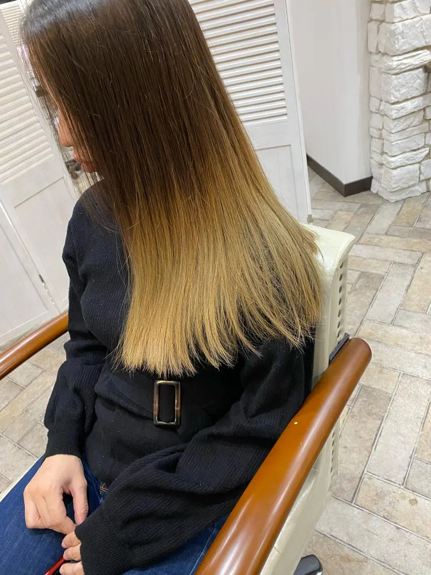 ロング KEN ZOのヘアスタイル