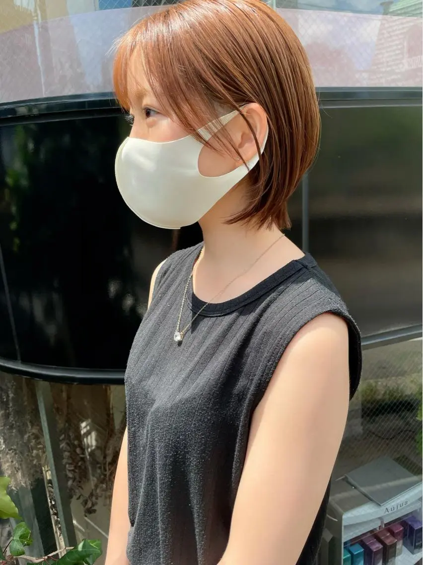 ショート ショートヘア シンプル+αな デザインを 松崎陸のヘアスタイル