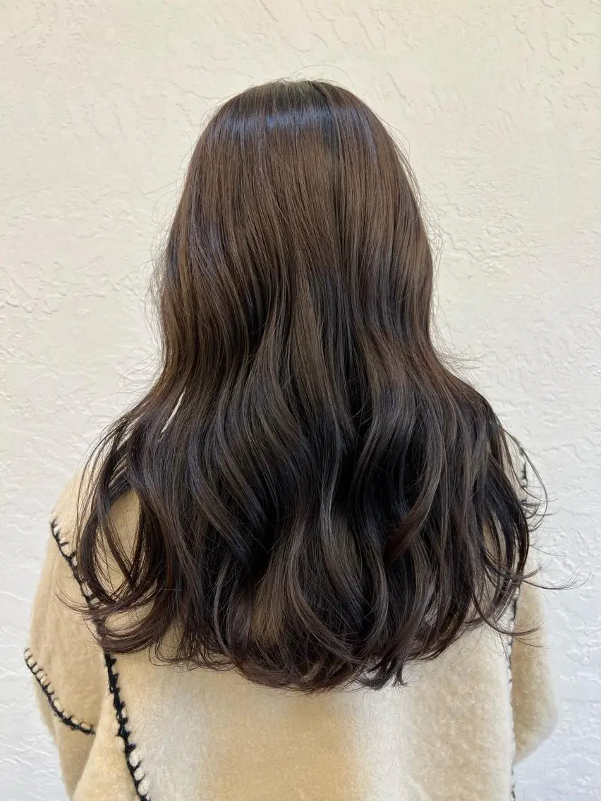 ロング カラー 髪質改善/縮毛矯正 鈴木裕介のヘアスタイル