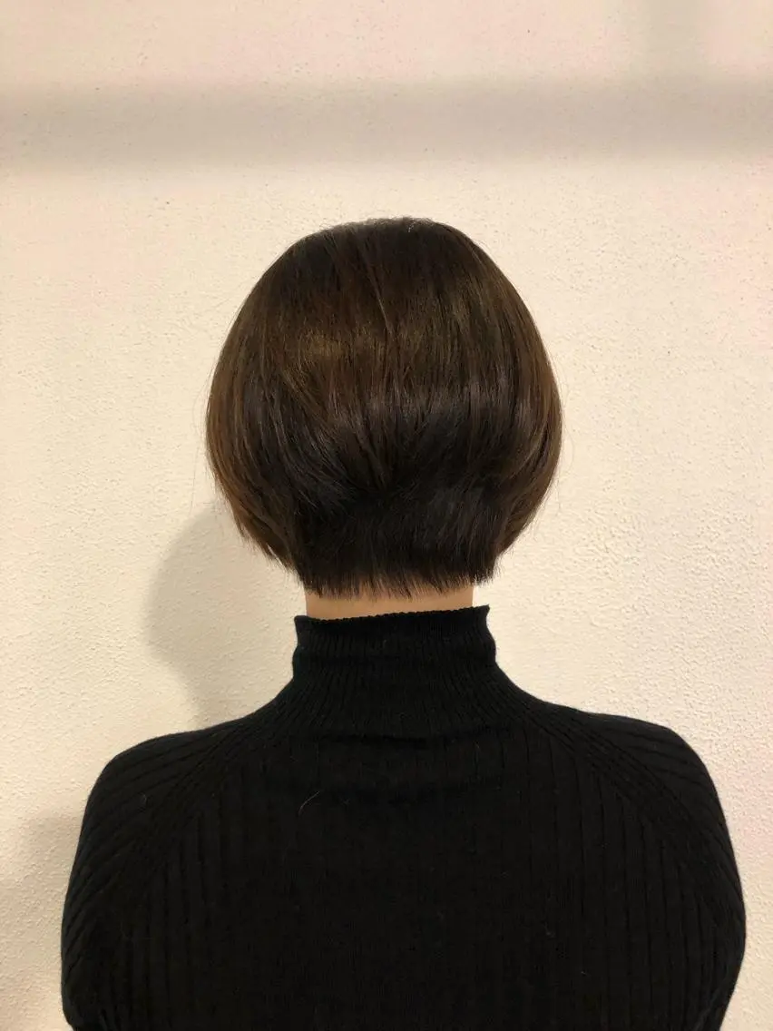 ショート ショートヘア 小野寺 モエカのヘアスタイル