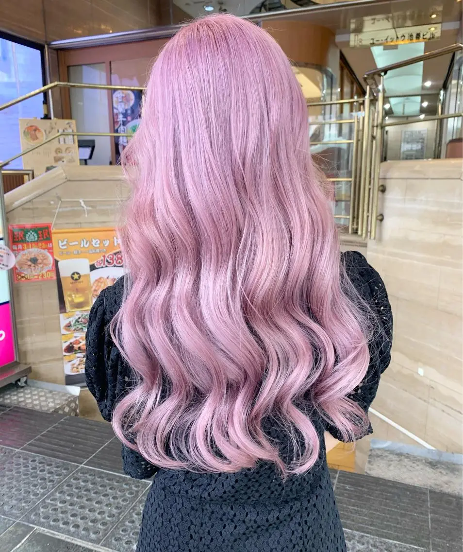 ロング カット ヘアカラー トリートメント S.SWEET 河原町店のヘアスタイル