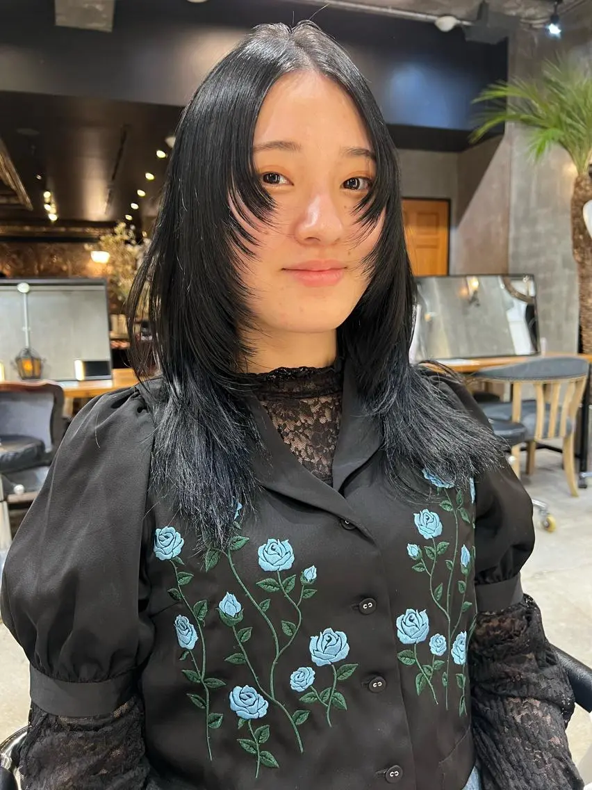 ロング カラー 圧倒的デザイン力 店長🎨RENAのヘアスタイル