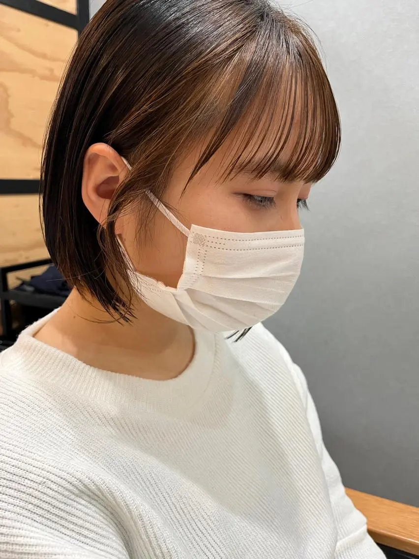 ショート カラー パーマ ヘアアレンジ メンズ キッズ ネイル マツエク・マツパ アイブロウ メンズブリーチ メンズハイライト メンズインナーカラー メンズ韓国風 ブリーチ 久木原 ゆりのヘアスタイル