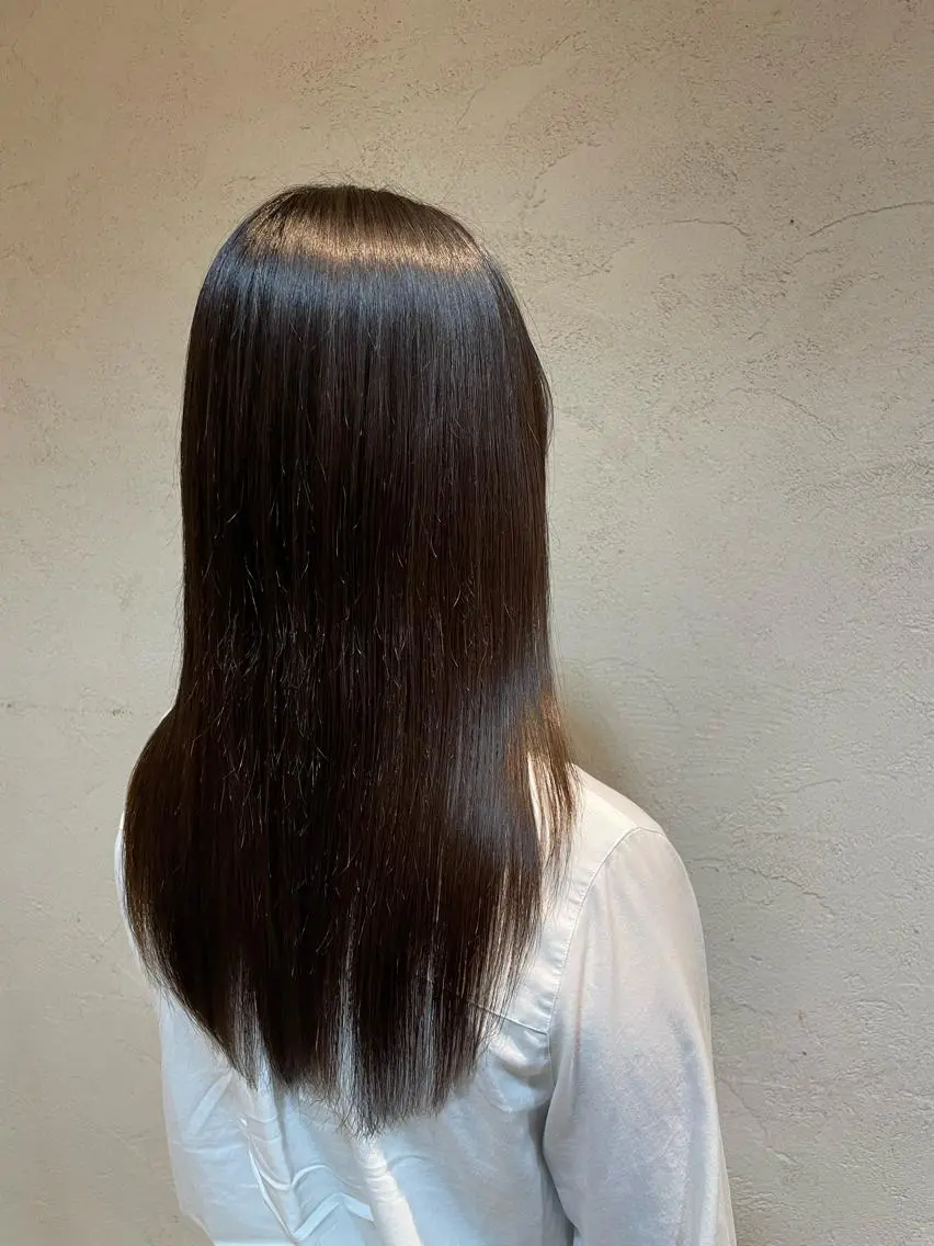 ロング ueki ayaneのヘアスタイル