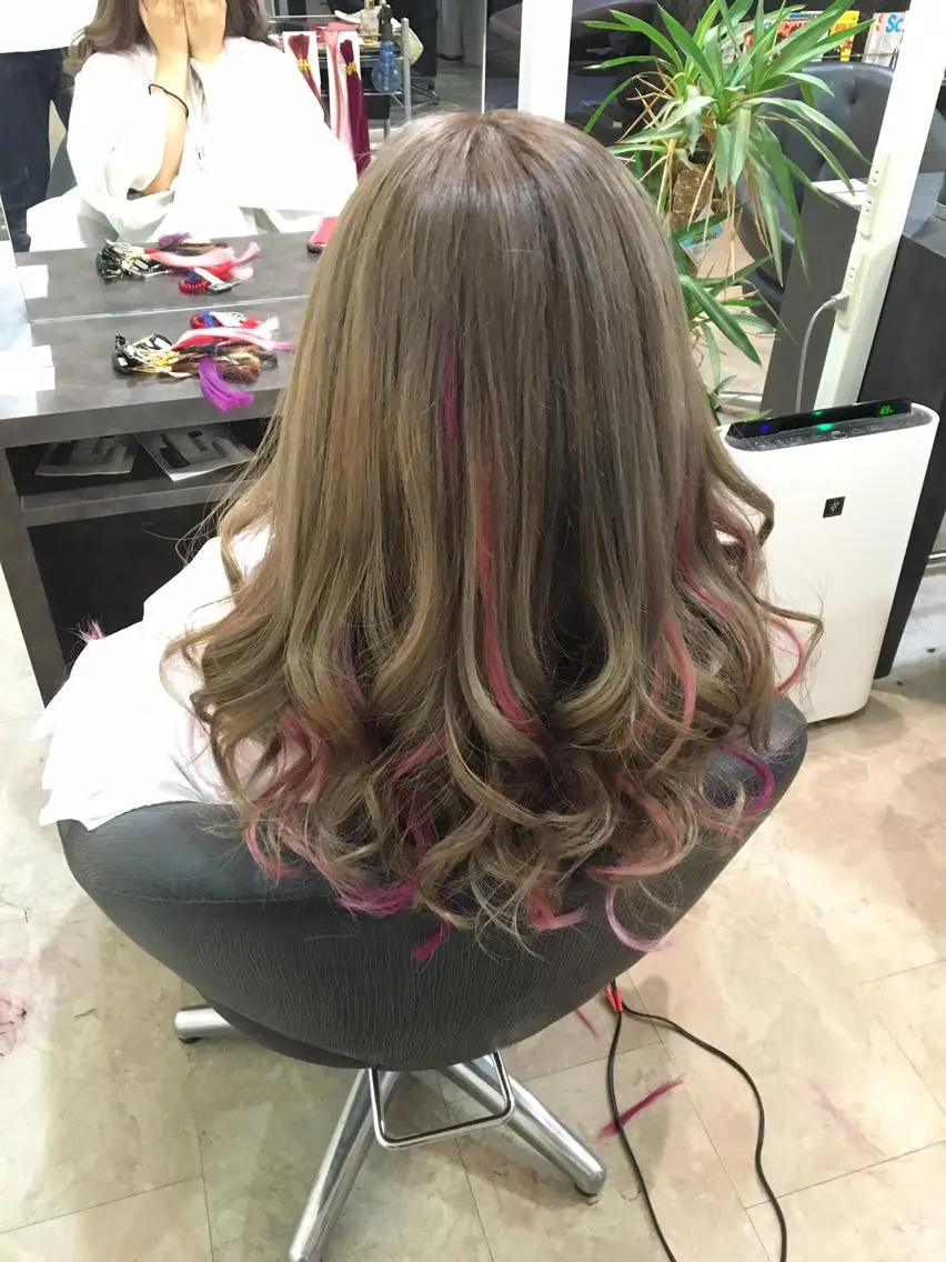 ロング エクステ 💓シールエクステ ルミエールのヘアスタイル