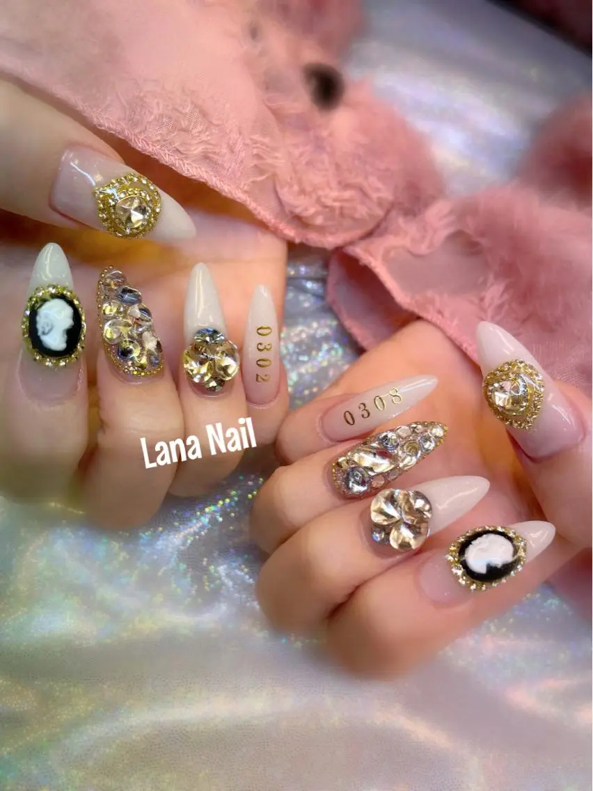 ネイル スカルプネイル Lana Nailのネイルデザイン