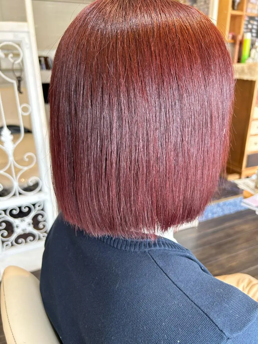 ミディアム カラー カット ヘアカラー トリートメント ヘアセット 🌸スタイリスト 山浦美恵のヘアスタイル