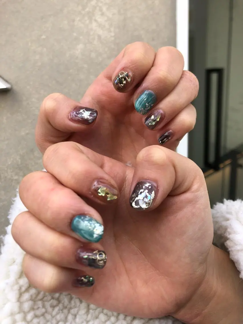 ショート カラー パーマ ヘアアレンジ ネイル まつげと眉 Meliaのマツエク・マツパデザイン