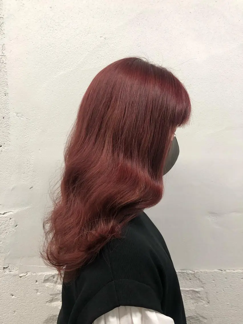 セミロング カラー シールエクステ バレイヤージュ ミストバング ダブルカラー  フェイスフレーミング カット ヘアカラー トリートメント 🧡艶髪/エクステ 🫧🧡YUKI❄️のヘアスタイル