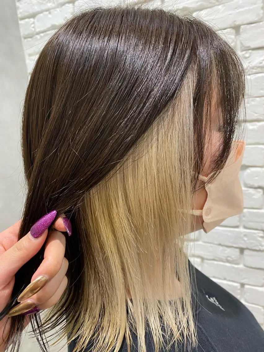 ミディアム belle   / kaede🍁のヘアスタイル