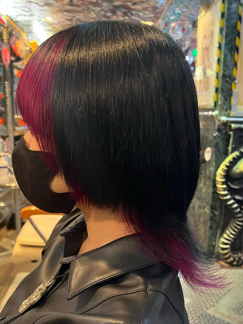 ミディアム カラー カット ヘアカラー KOYA コヤのヘアスタイル