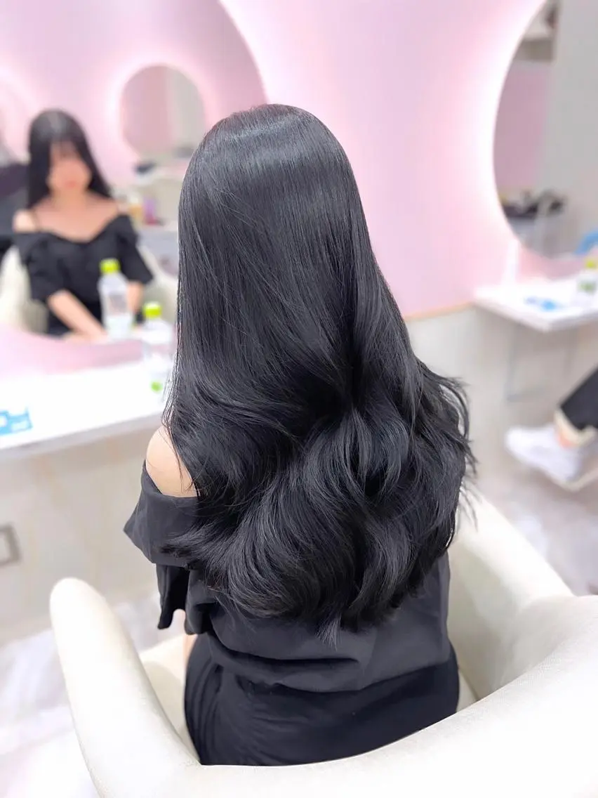 ロング カット ヘアカラー トリートメント 韓国/縮毛矯正/ カンタのヘアスタイル