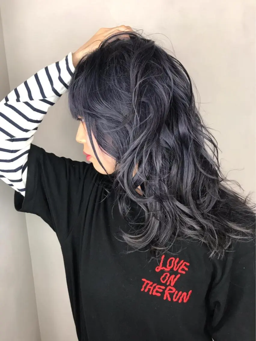 ロング カラー エドルカラー ヘアカラー BROCANTE立川 karasawa.nのヘアスタイル
