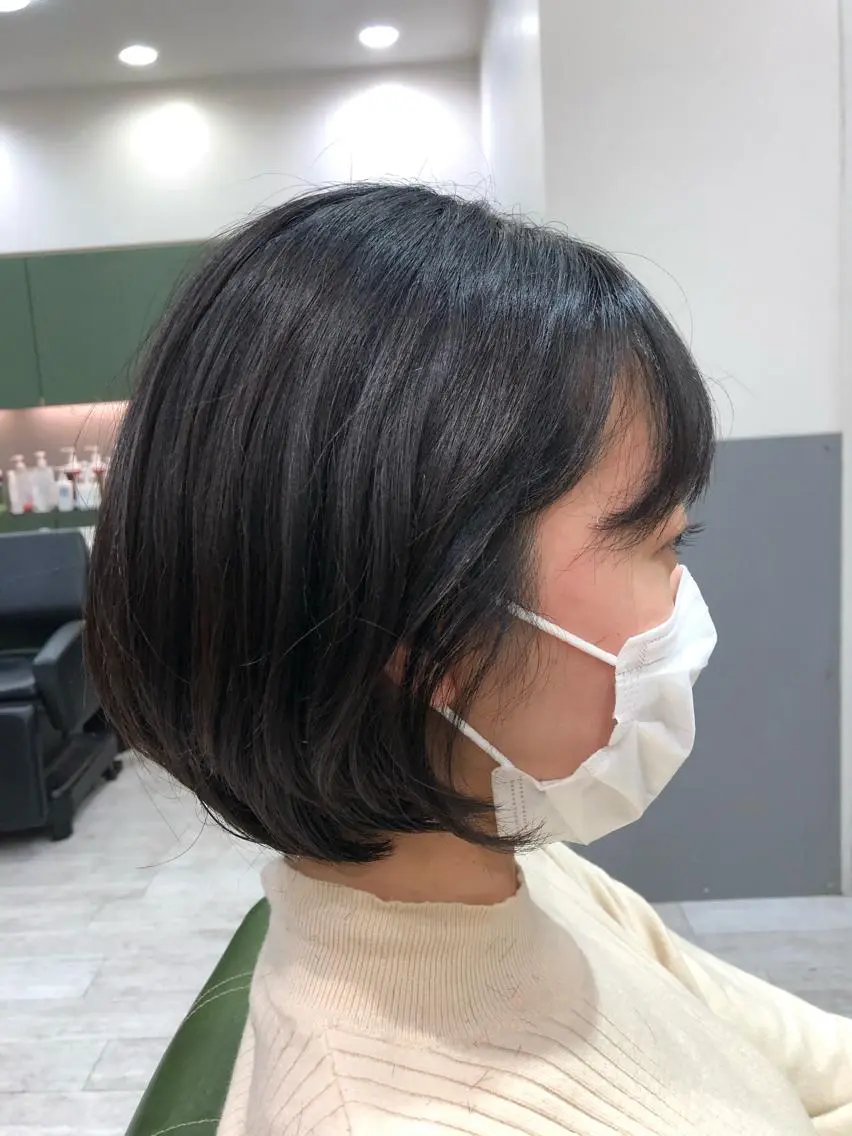 ショート くせ毛 ショートヘア 山田 香織のヘアスタイル
