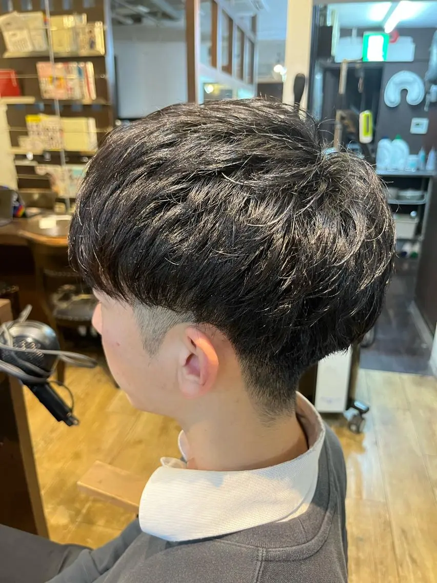 メンズ マッシュ 山口 詩織のヘアスタイル