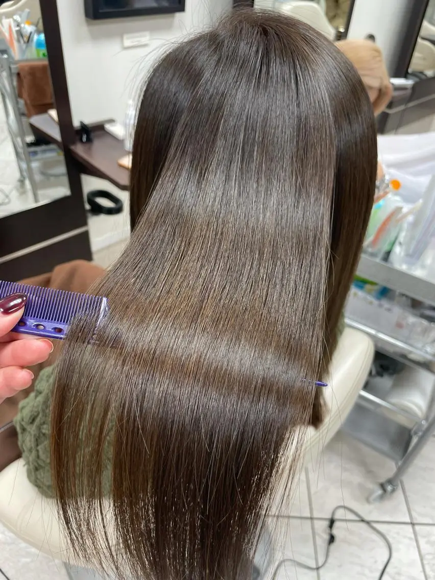 ミディアム パーマ コレットヘアー 田中アヤノのヘアスタイル