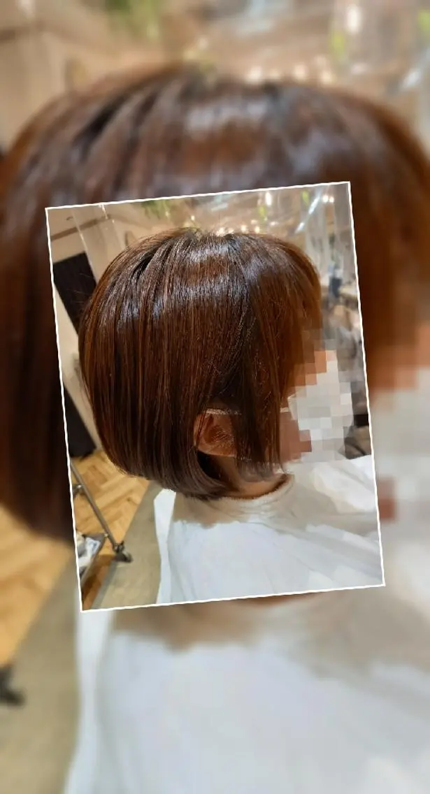 ショート 福田 玲奈のヘアスタイル