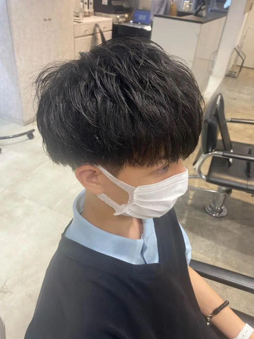 ヘアアレンジ メンズ メンズ韓国風 韓国マッシュ マッシュ 新宿⌇韓国風ヘア ⌇透明感カラーのヘアスタイル