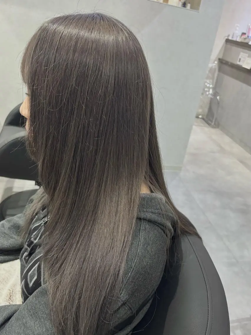 セミロング カラー ショートボブ セミロングパーマ バレイヤージュ ブリーチ ダブルカラー カット ヘアカラー トリートメント N° jemica 札幌のヘアスタイル
