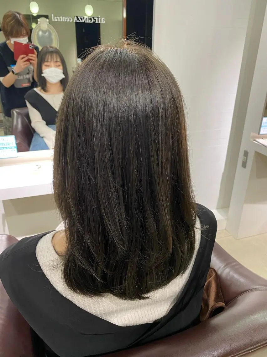 ミディアム 六丁の目/伊藤 /大人可愛いショートのヘアスタイル