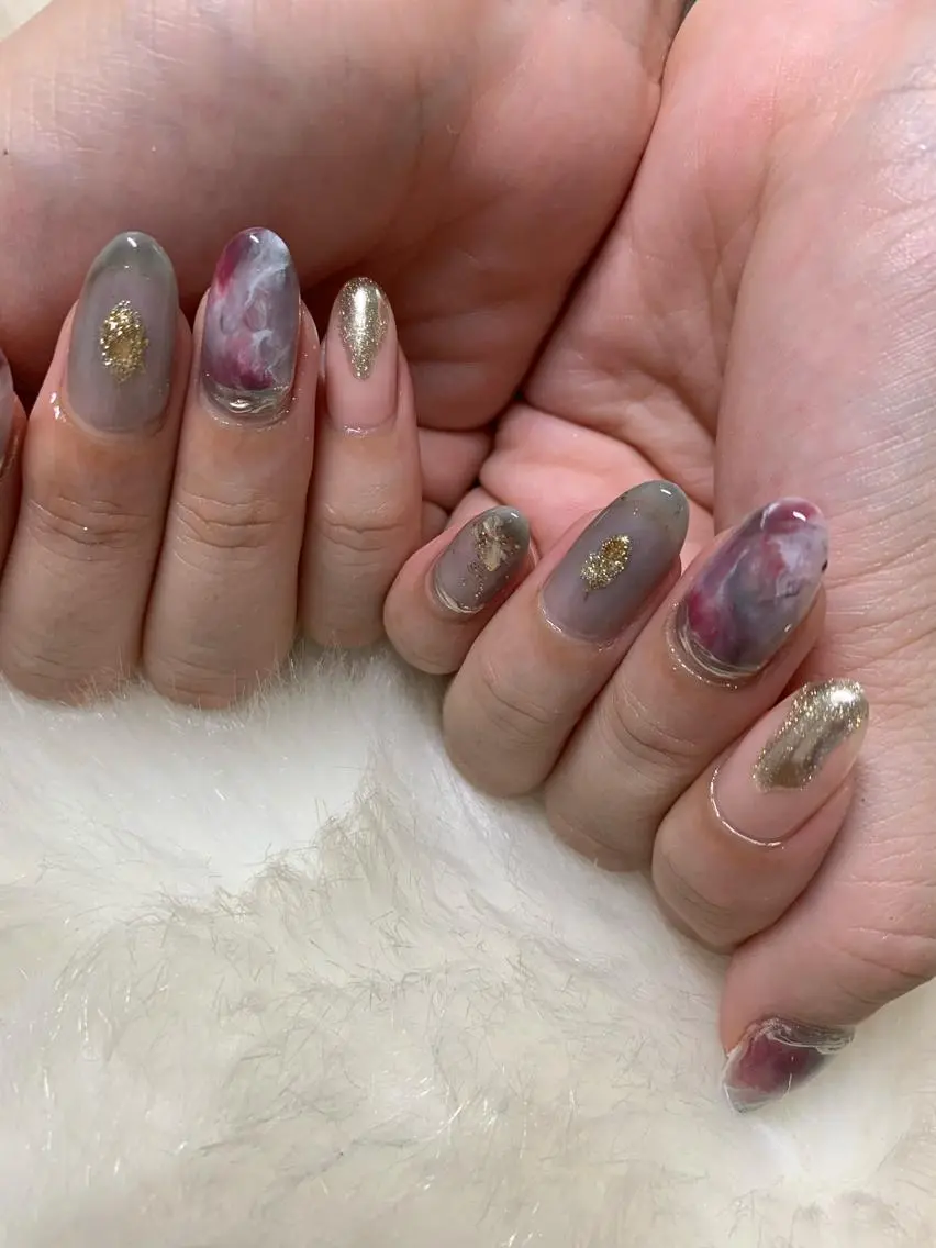 セミロング Kono Nanamiのネイルデザイン