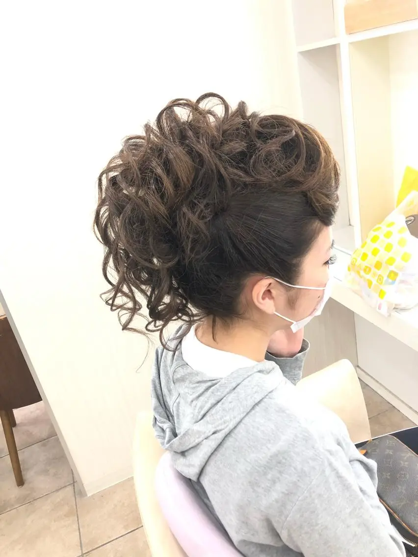 ヘアアレンジ ヘアセット 🐥こ ま🐥のヘアスタイル