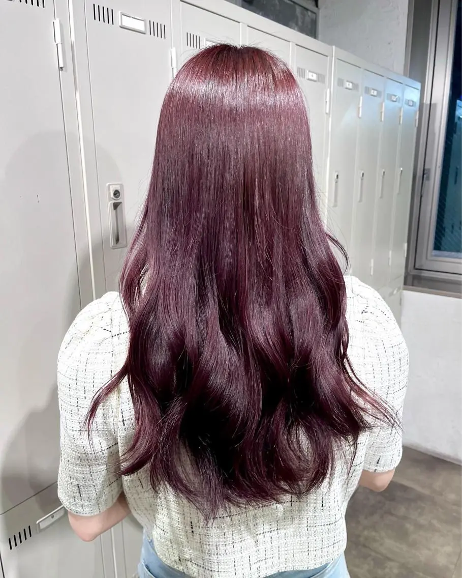 ロング ヘアカラー トリートメント ヘッドスパ ヘアセット 🪞透明感カラー🫧 縮毛矯正🥇かずきのヘアスタイル