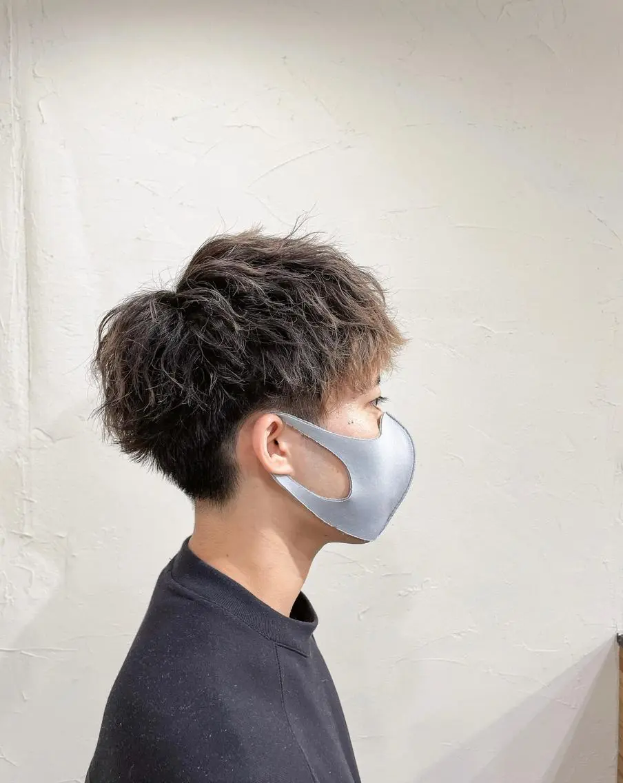 ショート メンズ かんばら りょーいのヘアスタイル