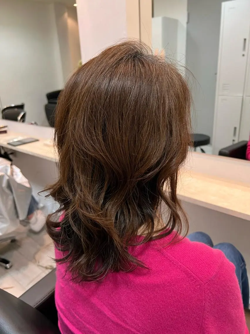 ロング カラー カット 🤍美髪×艶カラー RYOKO🤍のヘアスタイル