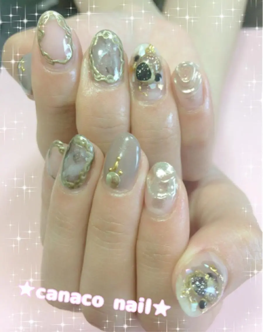 ネイル アートネイル ハンドネイル ハンドケア ベテランネイル cnc  nailのネイルデザイン