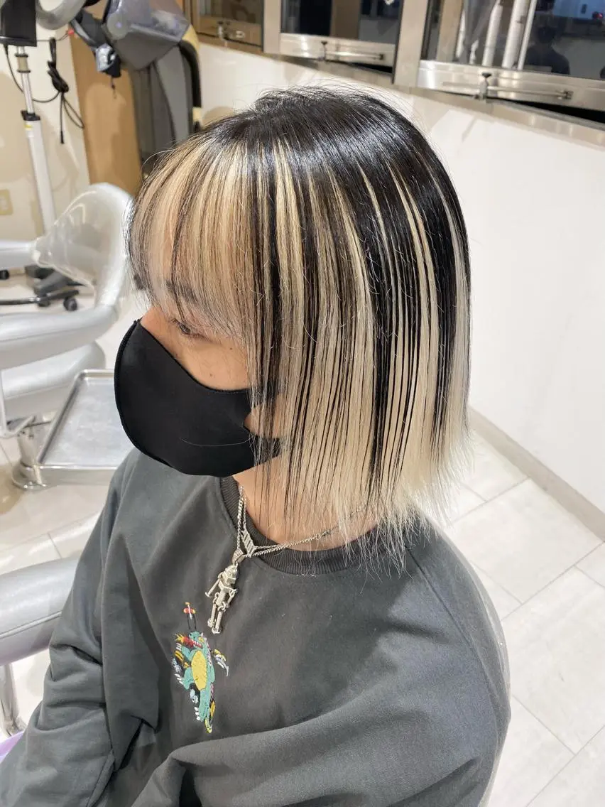 ショート ヘアカラー トリートメント 奥井 将希のヘアスタイル