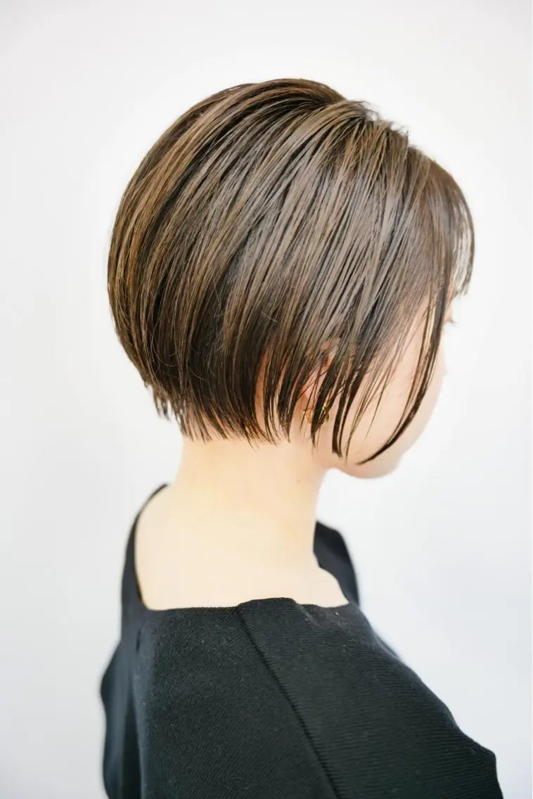 ショート カラー 丸みショート ショートヘア 【半個室サロン】 山本 崇仁のヘアスタイル