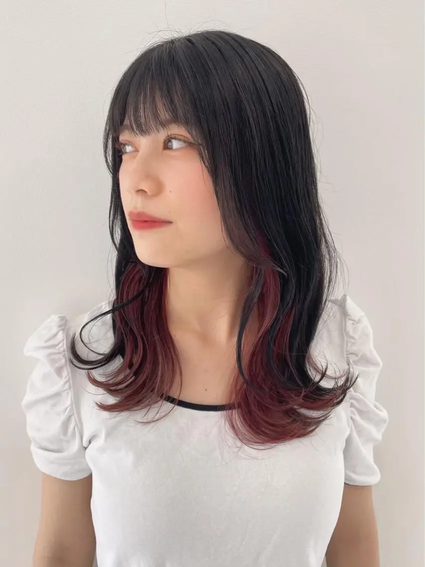 セミロング 我舞谷 将人のヘアスタイル