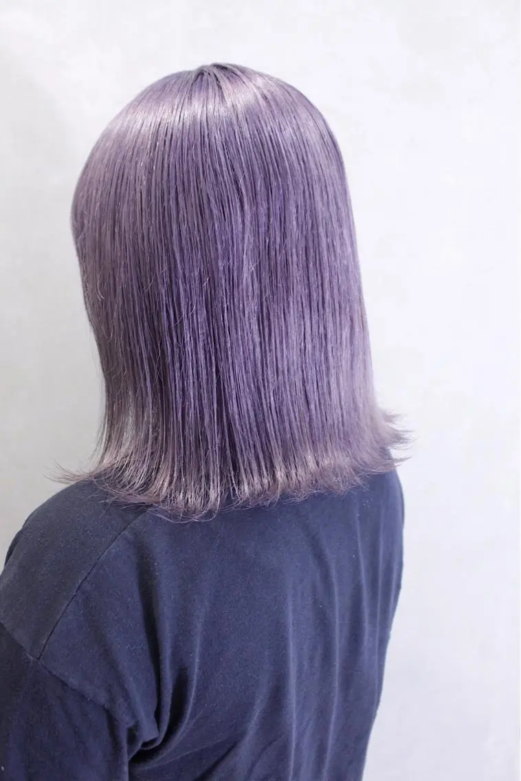ミディアム ヘアカラー トリートメント lani ブリーチ /ダブルカラーのヘアスタイル