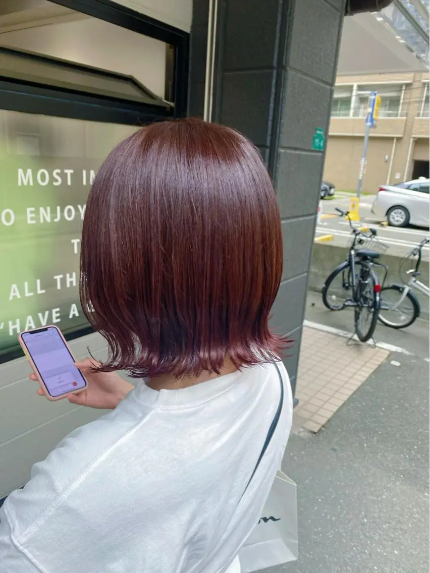 カラー カット ヘアカラー トリートメント 中富 🍪みなのヘアスタイル