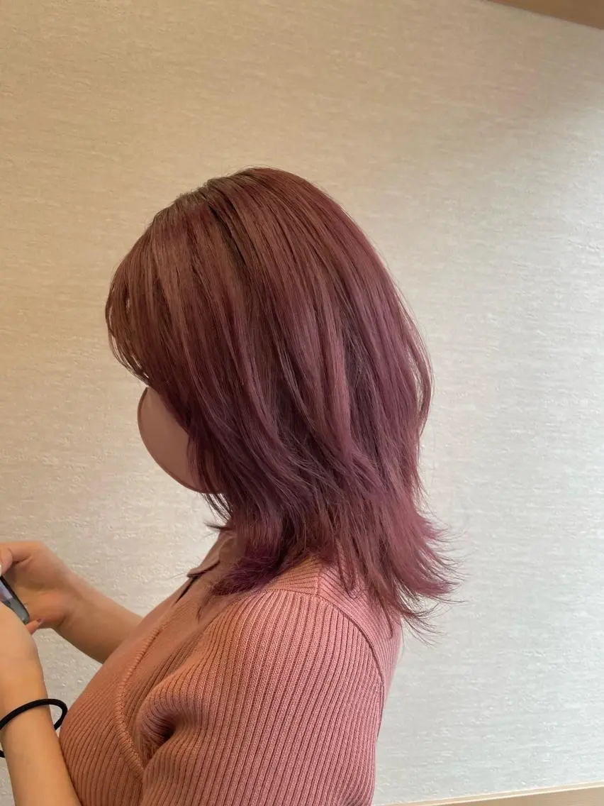 カラー miho 🌼🌼🌼のヘアスタイル