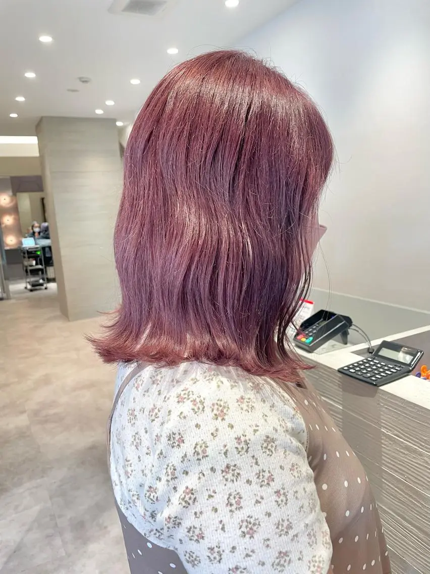 カラー 🤍tomoka 🤍のヘアスタイル