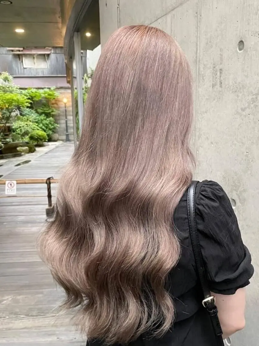 ロング ヘアアレンジ カラー エクステ7:30〜 LuciA\5900のヘアスタイル
