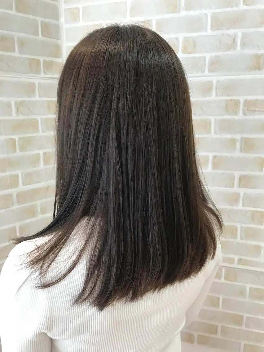 セミロング カラー 🌈髪質改善/縮毛矯 正特化🌈鈴木一寿のヘアスタイル