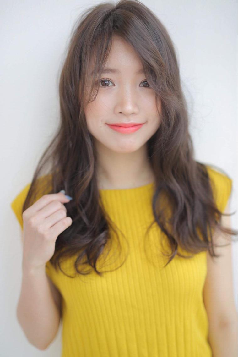 ロング ヘアカラー トリートメント 小川 海のヘアスタイル