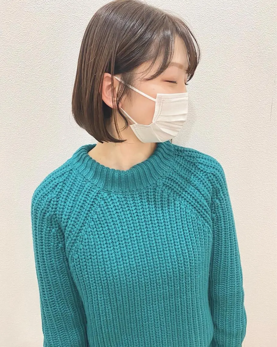ショート ヘアカラー MYRTLE TSUNODAのヘアスタイル
