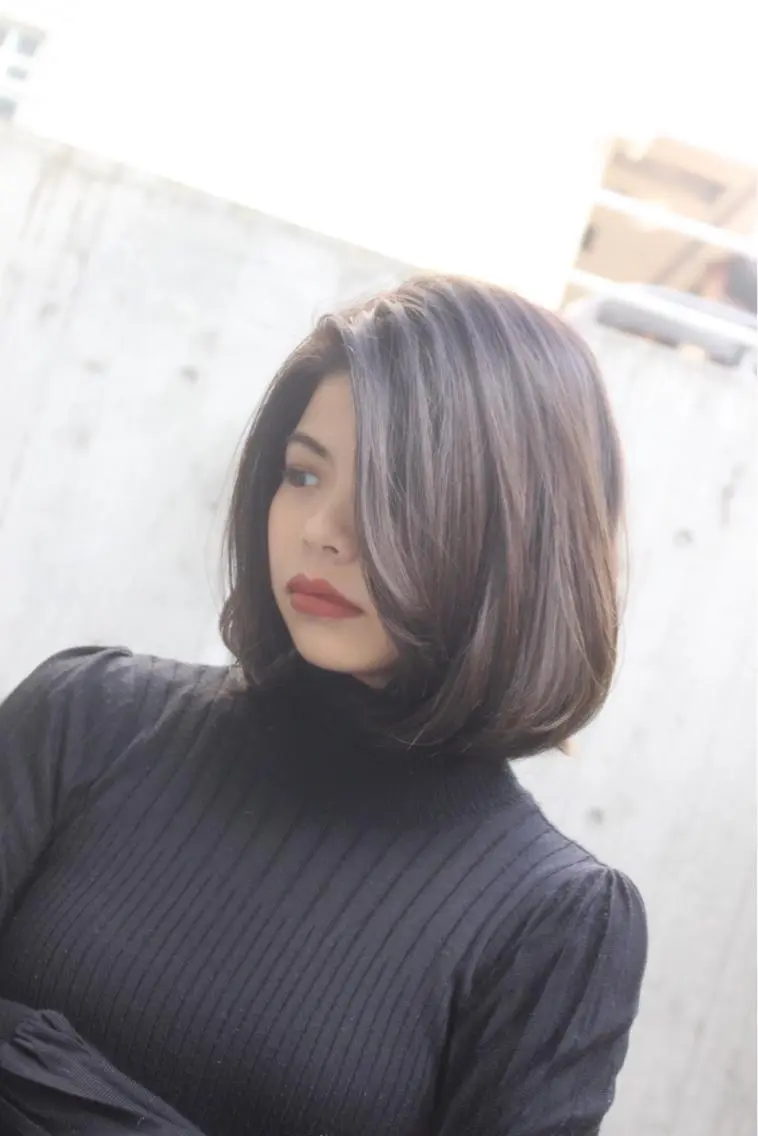ミディアム ☕️ベージュカラー 内藤光哉☕️のヘアスタイル