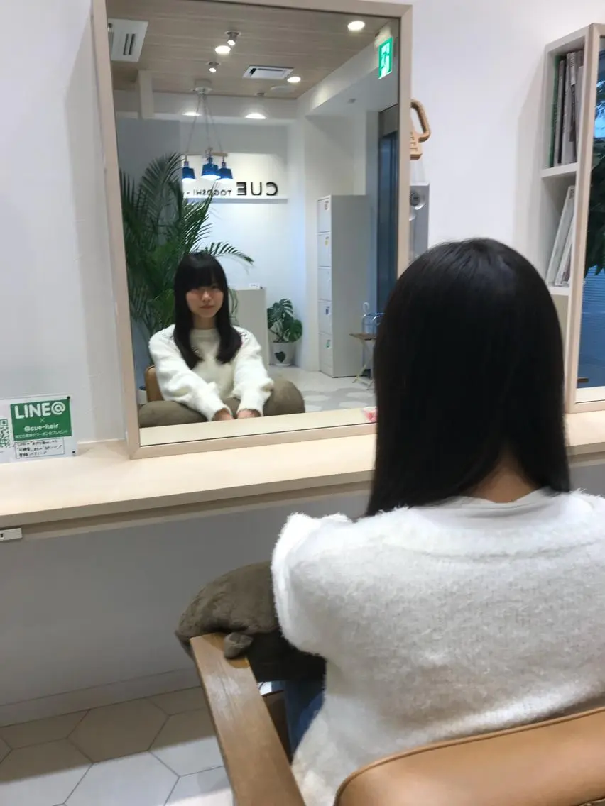 セミロング 舛添 龍一のヘアスタイル