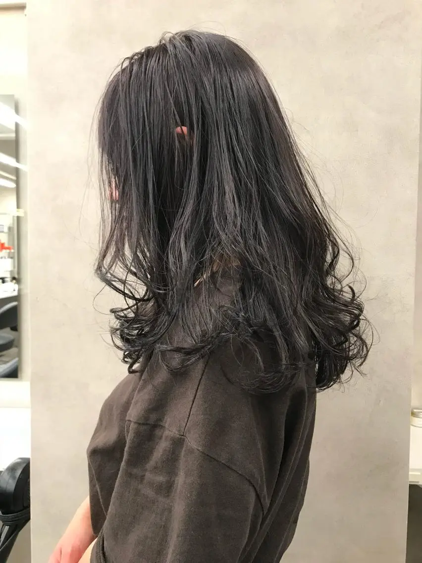 セミロング カラー ヘアアレンジ 💞あざと可愛い💞 児玉大地のヘアスタイル