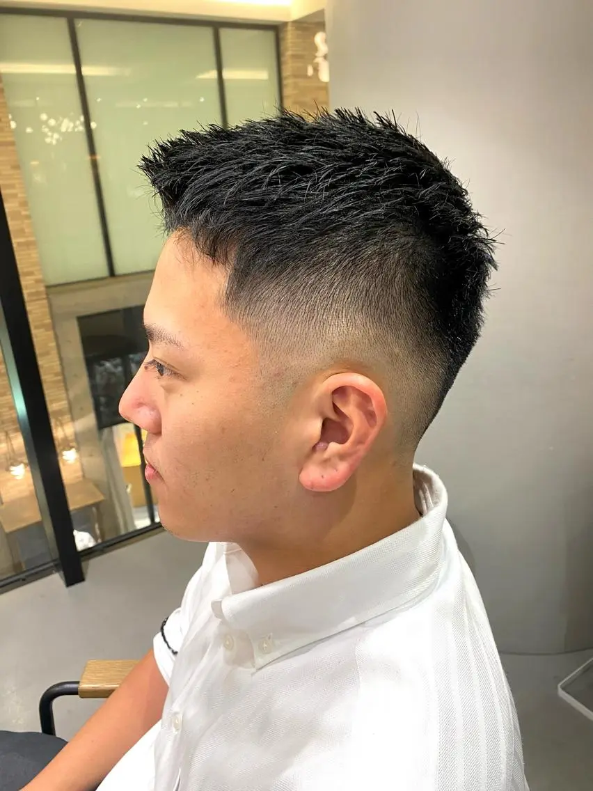 ショート メンズ unopulir 景山 凌のヘアスタイル