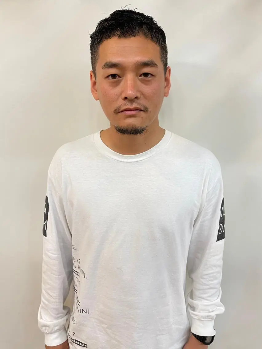 メンズ カット 田中 碧のヘアスタイル