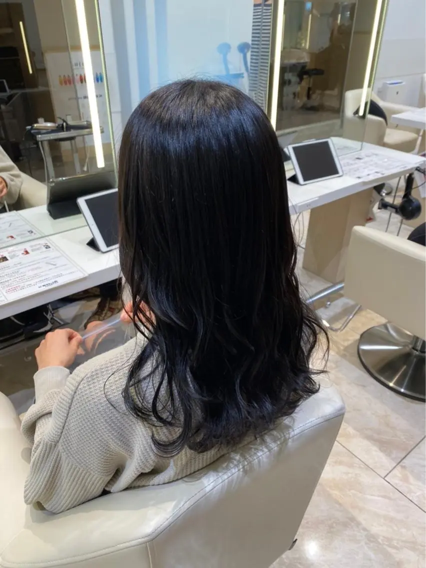 ロング カラー 艶髪/ヘッドスパ/ メンズカット/りちかのヘアスタイル