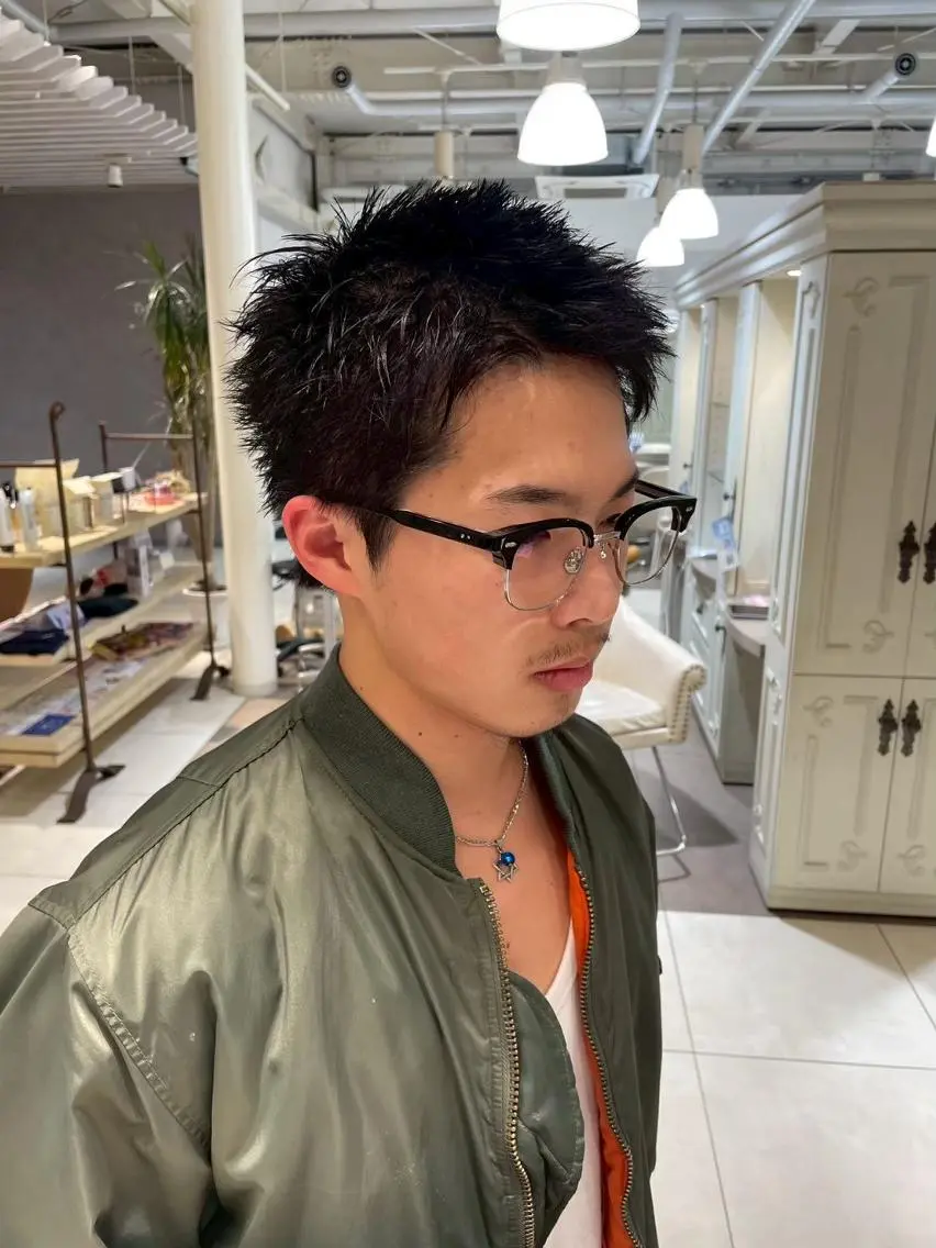 メンズ メンズベリーショート obje't cielのヘアスタイル